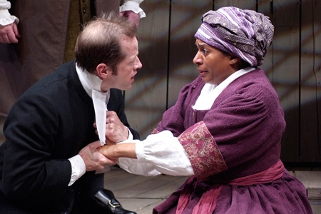 ensemble members Tim Hopper and Ora Jones