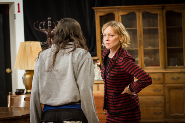 Melanie Neilan and ensemble member Mariann Mayberry