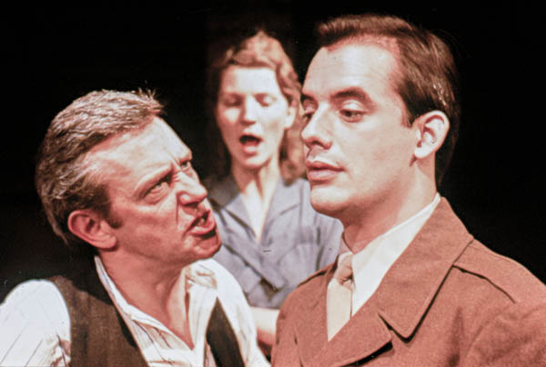 Ensemble members John Mahoney, Joan Allen, and Tom Irwin