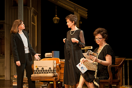 Ensemble member Sally Murphy, Deanna Dunagan and ensemble member Rondi Reeed