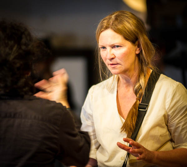 Ensemble members Tina Landau (Director) and Joan Allen talk about the scene. 