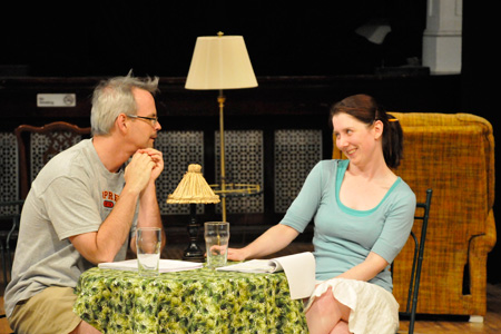 Paul Noble and Kat McDonnell