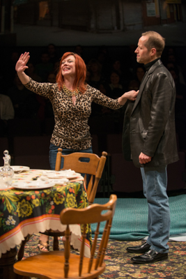 Ensemble members Mariann Mayberry and Tim Hopper